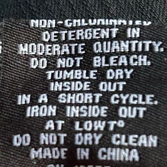 Premium Denim Women's Size 14 Black Straight Leg Cut Cotton Blend Jeans - Picture 13 of 13